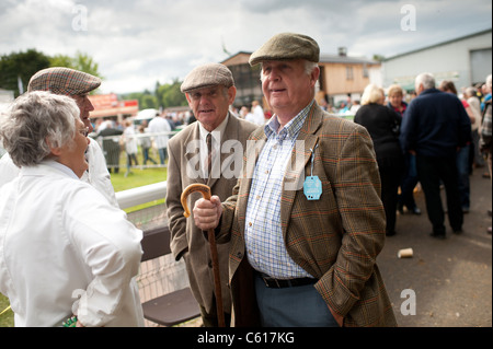 Bauern auf der Royal Welsh landwirtschaftliche zeigen, Builth Wells, Wales, 2011 Stockfoto