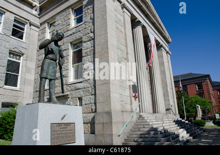 Massachusetts, New Bedford. New Bedford freie öffentliche Bibliothek. Stockfoto