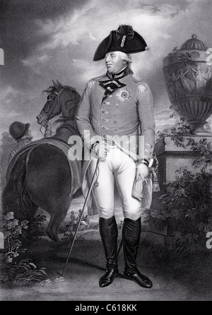 George III, 1738-1820. George William Frederick, König von Großbritannien und Irland und König von Hannover 1815 bis 1820. Stockfoto