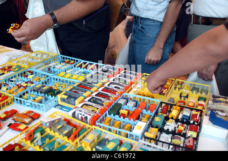 Hunderte von Sammlern besuchen die 50. jährlichen Matchbox International Toy Show am 24. August 2002 Stockfoto