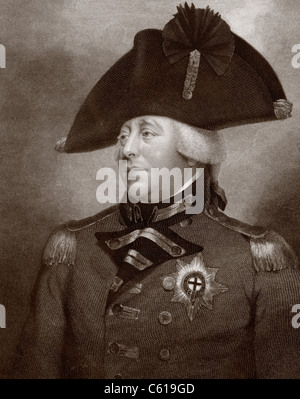 König George III. von Großbritannien und Irland, 1738-1820. Stockfoto