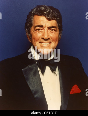 DEAN MARTIN (1917-1995) US-Sänger, Komiker und Schauspieler über 1980 Stockfoto