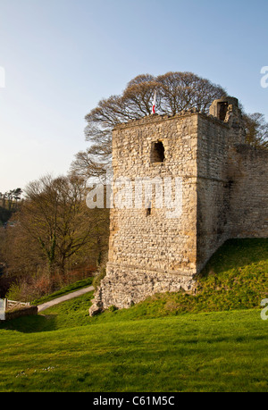 Pickering Schloß, North Yorkshire. Stockfoto