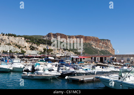 Hafen von Cassis, Frankreich Stockfoto