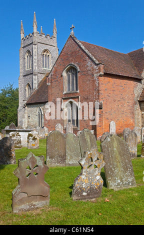Str. Marys Kirche, Hartley Wintney, Hampshire, England Stockfoto