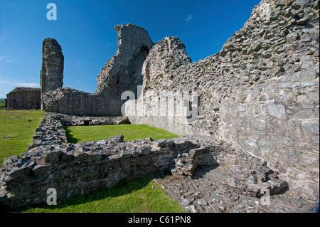 13. Jahrhundert Montgomery Burgruine, Castle Hill, Powys, Mid Wales, Vereinigtes Königreich. SCO 7623 Stockfoto