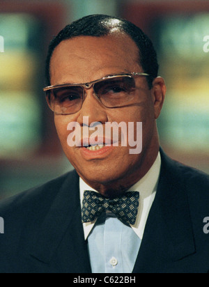 Führer der Nation des Islams, Minister Louis Farrakhan Stockfoto