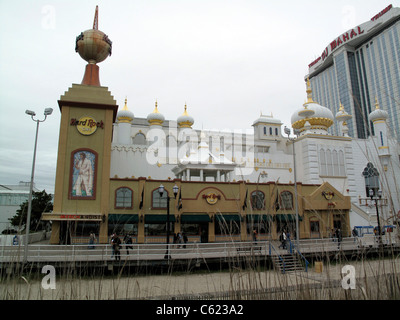 Atlantic City Boardwalk, New Jersey Stockfoto