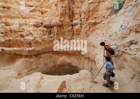 Israel, Vardit Canyon in der Negev-Wüste Stockfoto