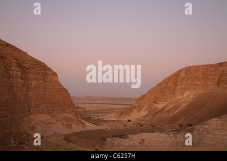 Israel, Vardit Canyon in der Negev-Wüste Stockfoto