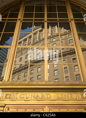 Cunard Line Ticket Bürogebäude Stockfoto