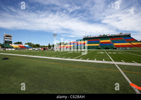 Saskatchewan ehemaliger Pre Season Training Mosaik Stadion Taylor Feld Regina Kanada Stockfoto