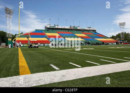 Saskatchewan ehemaliger Pre Season Training Mosaik Stadion Taylor Feld Regina Kanada Stockfoto