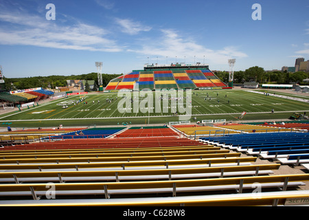 Saskatchewan ehemaliger Pre Season Training Mosaik Stadion Taylor Feld Regina Kanada Stockfoto