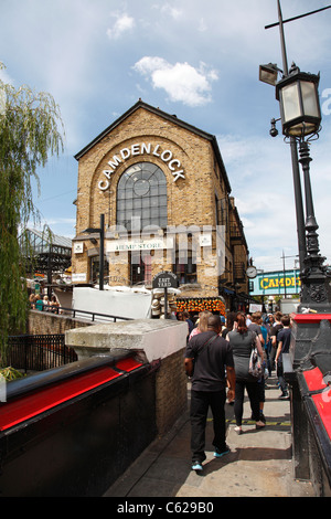 Camden Lock, Camden Town, London, England, Vereinigtes Königreich Stockfoto