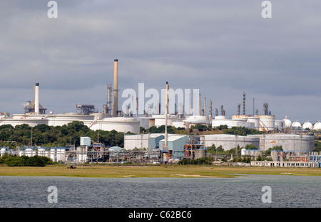 Fawley Ölraffinerie am Southampton Water im südlichen England UK Stockfoto