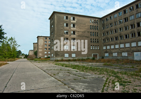 Prora / Rügen auf der Insel Rügen in der Ostsee Stockfoto