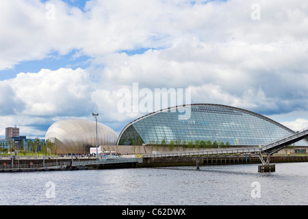Glasgow Science Centre am Ufer des River Clyde, Glasgow, Schottland, Großbritannien Stockfoto
