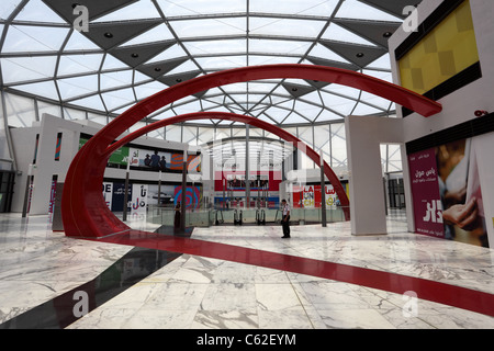 Themenpark Ferrari World in Abu Dhabi, Vereinigte Arabische Emirate Stockfoto