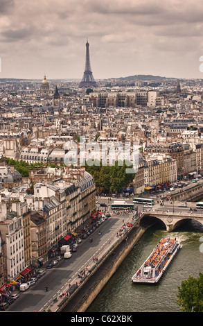 die Kirche Notre-Dame Paris Stockfoto