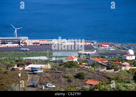 Flughafen La Palma, Kanarische Inseln, Spanien, Europa Stockfoto