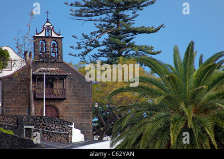 Kirche, Jungfrau der Schnee, las Nieves, Santa Cruz de la Palma, La Palma, Kanarische Inseln, Spanien, Europa Stockfoto