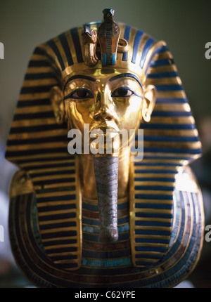 Tutanchamun im ägyptischen Museum, Kairo, Ägypten Stockfoto