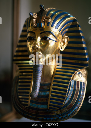 Tutanchamun im ägyptischen Museum, Kairo, Ägypten Stockfoto