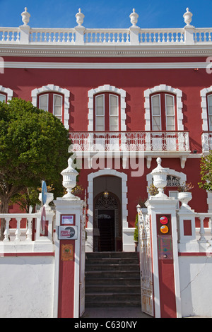 Casa Roja, das Rote Haus, Palast der Belle Epoque, heute Museum, Mazo, La Palma, Kanarische Inseln, Spanien, Europa Stockfoto