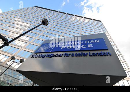 Metropolitan Police Headquarters, New Scotland Yard, London, England, UK Stockfoto