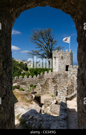 Sintra, das Castelo Dos Mouros Portugal Stockfoto