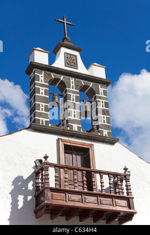 Ermita de la Concepcion, Wallfahrt Kapelle oberhalb von Santa Cruz, La Palma, Kanarische Inseln, Spanien, Europa Stockfoto