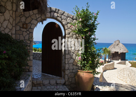 Rock House Resort in Negril, Jamaika Stockfoto