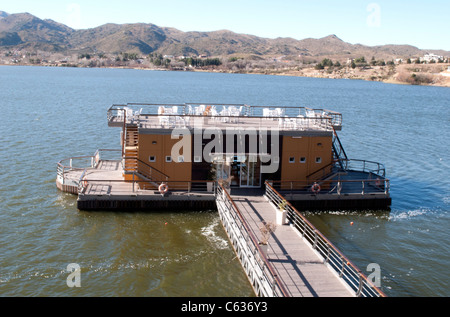 Schwimmende Bar in Potrero de Los Funes, San Luis Argentinien Stockfoto