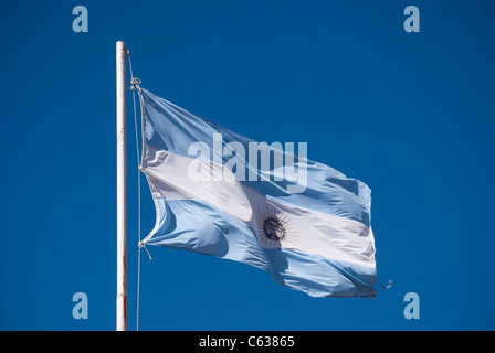 Flagge Argentinien Stockfoto