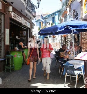 Stadt Nerja Spanien Stockfoto