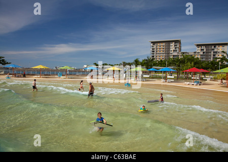 Wave Lagoon, Darwin Waterfront Precinct, Darwin, Northern Territory, Australien Stockfoto