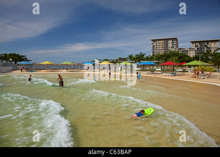 Wave Lagoon, Darwin Waterfront Precinct, Darwin, Northern Territory, Australien Stockfoto