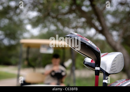 Golf clubs Stockfoto