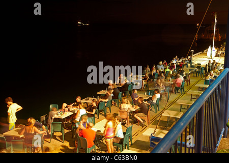 Restaurant, Stokes Hill Wharf, Darwin Waterfront Precinct, Darwin, Northern Territory, Australien Stockfoto