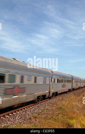 Ghan Train, Darwin, Northern Territory, Australien Stockfoto