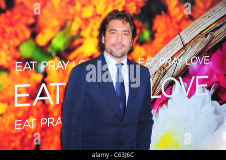 Javier Bardem im Ankunftsbereich für EAT PRAY LOVE Premiere, The Ziegfeld Theatre, New York, NY 10. August 2010. Foto von: Gregorio T. Stockfoto