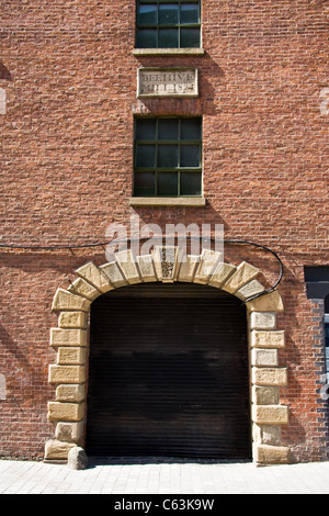 Bienenstock Mühle, ehemalige Baumwolle Spinnen Mühle - jetzt Büros, Sankeys Club, Studios etc., Jersey St., Ancoats, Manchester, England, UK Stockfoto