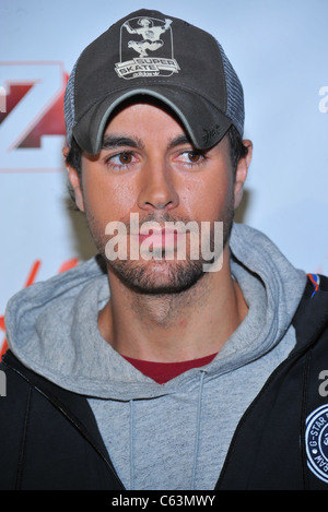 Enrique Iglesias in die Teilnehmerliste für das Z100 Jingle Ball 2010 präsentiert von H & M, Madison Square Garden, New York, NY am 10 Dezember, Stockfoto