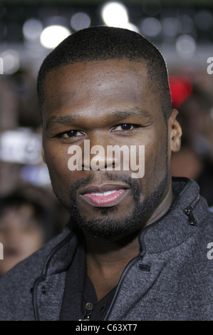 Curtis "50 Cent" Jackson im Ankunftsbereich für THE TWILIGHT SAGA: NEW MOON Premiere, Mann Dorf und Bruin Theater, Los Angeles, CA Stockfoto