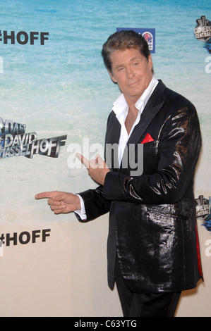 David Hasselhoff in Anwesenheit für The COMEDY CENTRAL Roast Of David Hasselhoff, Sony Bilder Studios, Culver City, CA 1. August 2010. Foto von: Michael Germana/Everett Collection Stockfoto