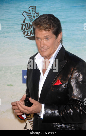 David Hasselhoff in Anwesenheit für The COMEDY CENTRAL Roast Of David Hasselhoff, Sony Bilder Studios, Culver City, CA 1. August 2010. Foto von: Michael Germana/Everett Collection Stockfoto