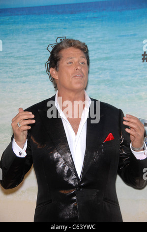 David Hasselhoff in Anwesenheit für The COMEDY CENTRAL Roast Of David Hasselhoff, Sony Bilder Studios, Culver City, CA 1. August 2010. Foto von: Michael Germana/Everett Collection Stockfoto