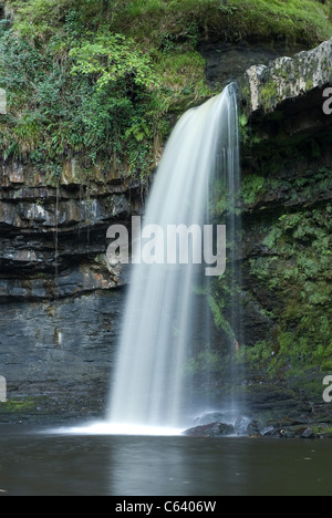 Sgwd Gwladys Wasserfall - Brecon Beacons National Park - Wales, UK Stockfoto