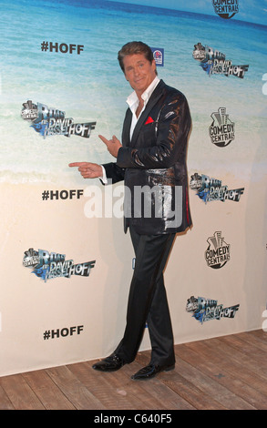 David Hasselhoff in Anwesenheit für The COMEDY CENTRAL Roast Of David Hasselhoff, Sony Bilder Studios, Culver City, CA 1. August 2010. Foto von: Tony Gonzalez/Everett Collection Stockfoto